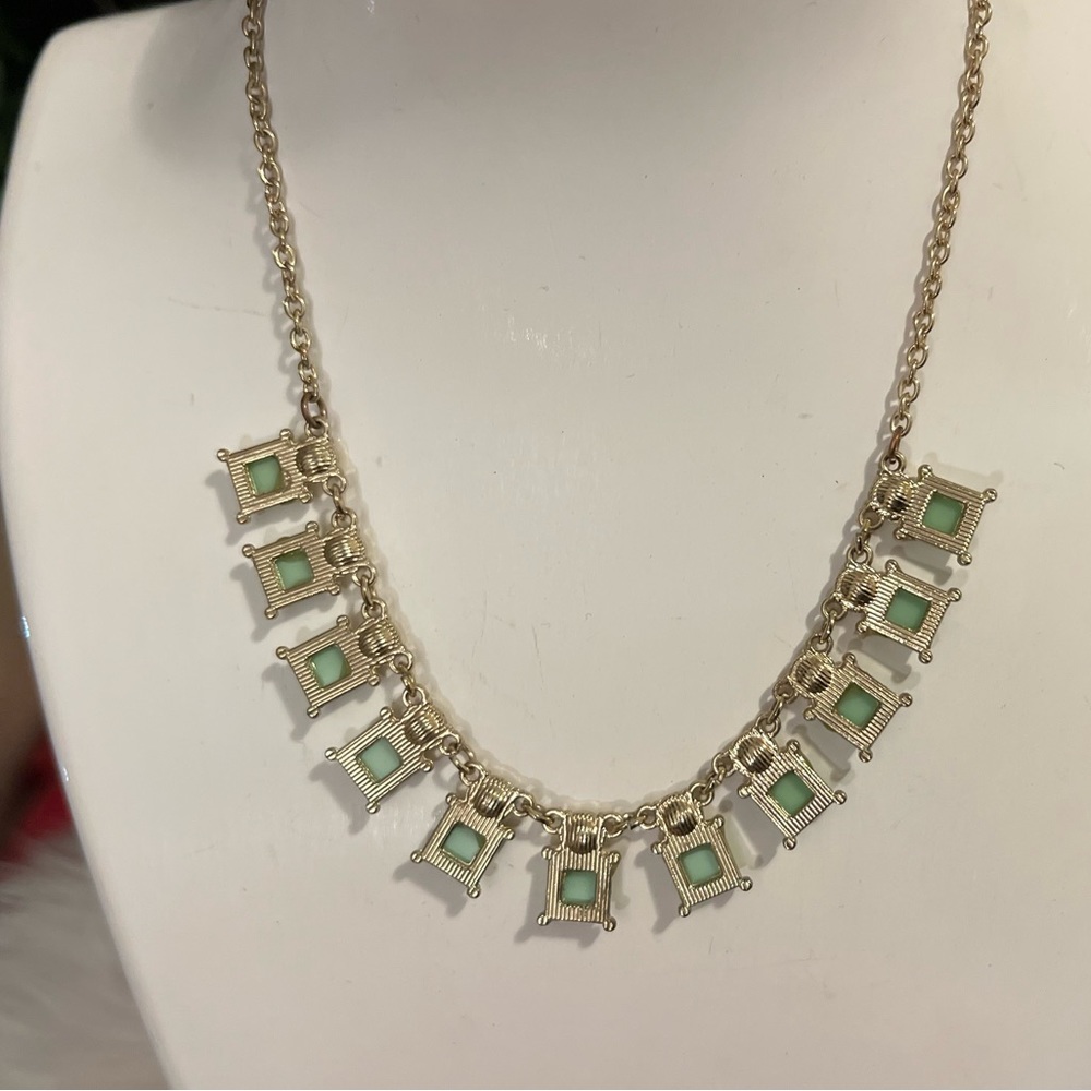 Mint Statement Necklace By Ectcetera - image 2